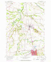 Silverton Oregon Historical topographic map, 1:24000 scale, 7.5 X 7.5 Minute, Year 1956