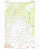 Silvies Oregon Historical topographic map, 1:24000 scale, 7.5 X 7.5 Minute, Year 1990