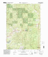 Siskiyou Peak Oregon Historical topographic map, 1:24000 scale, 7.5 X 7.5 Minute, Year 1998