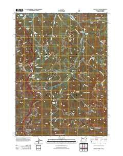 Siskiyou Pass Oregon Historical topographic map, 1:24000 scale, 7.5 X 7.5 Minute, Year 2012