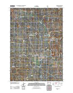Sisters Oregon Historical topographic map, 1:24000 scale, 7.5 X 7.5 Minute, Year 2011
