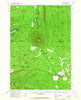 Sisters Oregon Historical topographic map, 1:62500 scale, 15 X 15 Minute, Year 1959