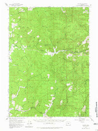 Sitkum Oregon Historical topographic map, 1:62500 scale, 15 X 15 Minute, Year 1955