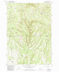 Six Corners Oregon Historical topographic map, 1:24000 scale, 7.5 X 7.5 Minute, Year 1966