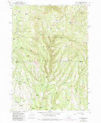 Six Corners Oregon Historical topographic map, 1:24000 scale, 7.5 X 7.5 Minute, Year 1966