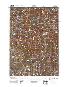 Six Corners Oregon Historical topographic map, 1:24000 scale, 7.5 X 7.5 Minute, Year 2011