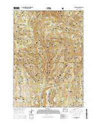 Six Corners Oregon Current topographic map, 1:24000 scale, 7.5 X 7.5 Minute, Year 2014