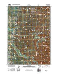 Sixes Oregon Historical topographic map, 1:24000 scale, 7.5 X 7.5 Minute, Year 2011