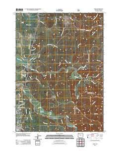 Sixes Oregon Historical topographic map, 1:24000 scale, 7.5 X 7.5 Minute, Year 2011