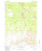 Sixteen Butte Oregon Historical topographic map, 1:24000 scale, 7.5 X 7.5 Minute, Year 1982