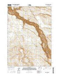 Skull Creek Oregon Current topographic map, 1:24000 scale, 7.5 X 7.5 Minute, Year 2014