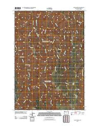 Sleepy Ridge Oregon Historical topographic map, 1:24000 scale, 7.5 X 7.5 Minute, Year 2011