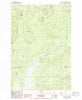 Soapstone Lake Oregon Historical topographic map, 1:24000 scale, 7.5 X 7.5 Minute, Year 1985