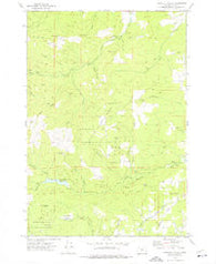 Socialist Valley Oregon Historical topographic map, 1:24000 scale, 7.5 X 7.5 Minute, Year 1973