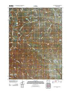 Soda Mountain Oregon Historical topographic map, 1:24000 scale, 7.5 X 7.5 Minute, Year 2011