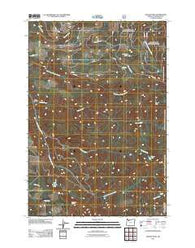 Soosap Peak Oregon Historical topographic map, 1:24000 scale, 7.5 X 7.5 Minute, Year 2011