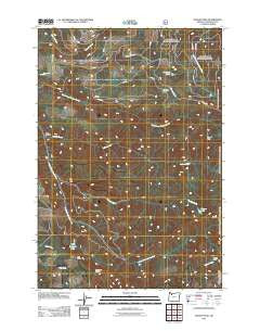 Soosap Peak Oregon Historical topographic map, 1:24000 scale, 7.5 X 7.5 Minute, Year 2011
