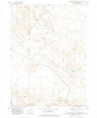 South Fork Reservoir Oregon Historical topographic map, 1:24000 scale, 7.5 X 7.5 Minute, Year 1977