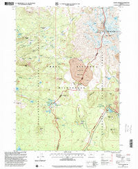 South Sister Oregon Historical topographic map, 1:24000 scale, 7.5 X 7.5 Minute, Year 1997