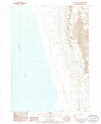South of Ana River Oregon Historical topographic map, 1:24000 scale, 7.5 X 7.5 Minute, Year 1986