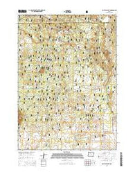 South Ice Cave Oregon Current topographic map, 1:24000 scale, 7.5 X 7.5 Minute, Year 2014