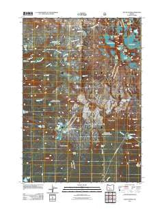 South Sister Oregon Historical topographic map, 1:24000 scale, 7.5 X 7.5 Minute, Year 2011