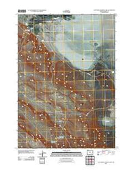 Southwest Harney Lake Oregon Historical topographic map, 1:24000 scale, 7.5 X 7.5 Minute, Year 2011