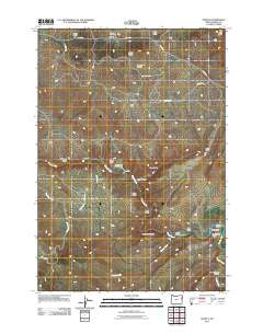 Sparta Oregon Historical topographic map, 1:24000 scale, 7.5 X 7.5 Minute, Year 2011