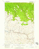 Sparta Oregon Historical topographic map, 1:62500 scale, 15 X 15 Minute, Year 1957