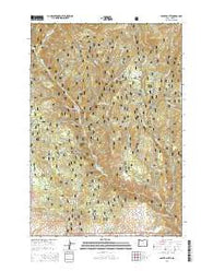Sparta Butte Oregon Current topographic map, 1:24000 scale, 7.5 X 7.5 Minute, Year 2014