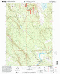 Spencer Creek Oregon Historical topographic map, 1:24000 scale, 7.5 X 7.5 Minute, Year 1998