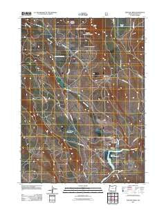 Spencer Creek Oregon Historical topographic map, 1:24000 scale, 7.5 X 7.5 Minute, Year 2011