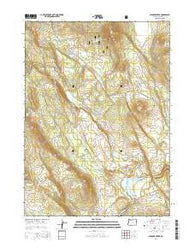 Spencer Creek Oregon Current topographic map, 1:24000 scale, 7.5 X 7.5 Minute, Year 2014