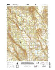 Spencer Creek Oregon Current topographic map, 1:24000 scale, 7.5 X 7.5 Minute, Year 2014