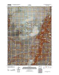 Square Mountain Oregon Historical topographic map, 1:24000 scale, 7.5 X 7.5 Minute, Year 2011