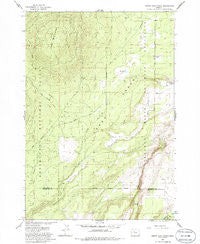 Squaw Back Ridge Oregon Historical topographic map, 1:24000 scale, 7.5 X 7.5 Minute, Year 1985