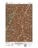 Squirrel Prairie Oregon Historical topographic map, 1:24000 scale, 7.5 X 7.5 Minute, Year 2011
