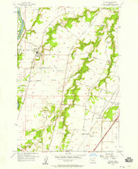 St. Paul Oregon Historical topographic map, 1:24000 scale, 7.5 X 7.5 Minute, Year 1956