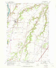 St. Paul Oregon Historical topographic map, 1:24000 scale, 7.5 X 7.5 Minute, Year 1956