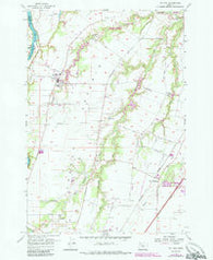 St. Paul Oregon Historical topographic map, 1:24000 scale, 7.5 X 7.5 Minute, Year 1956