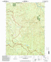 Staley Ridge Oregon Historical topographic map, 1:24000 scale, 7.5 X 7.5 Minute, Year 1997