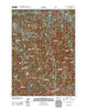 Staley Ridge Oregon Historical topographic map, 1:24000 scale, 7.5 X 7.5 Minute, Year 2011