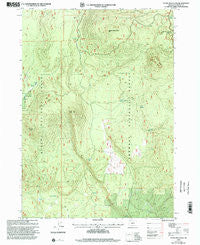 Stams Mountain Oregon Historical topographic map, 1:24000 scale, 7.5 X 7.5 Minute, Year 1999
