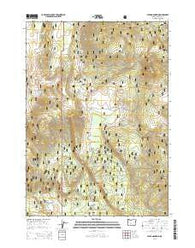 Stams Mountain Oregon Current topographic map, 1:24000 scale, 7.5 X 7.5 Minute, Year 2014