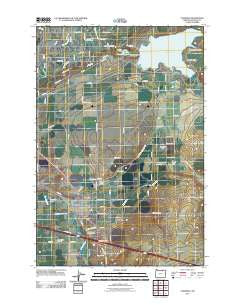 Stanfield Oregon Historical topographic map, 1:24000 scale, 7.5 X 7.5 Minute, Year 2011