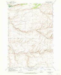 Stanfield SE Oregon Historical topographic map, 1:24000 scale, 7.5 X 7.5 Minute, Year 1962