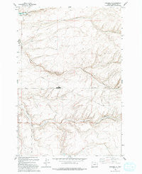 Stanfield SE Oregon Historical topographic map, 1:24000 scale, 7.5 X 7.5 Minute, Year 1993