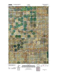 Stanfield SE Oregon Historical topographic map, 1:24000 scale, 7.5 X 7.5 Minute, Year 2011