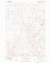 Star Creek Reservoir Oregon Historical topographic map, 1:24000 scale, 7.5 X 7.5 Minute, Year 1972
