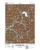 Starvout Creek Oregon Historical topographic map, 1:24000 scale, 7.5 X 7.5 Minute, Year 2011